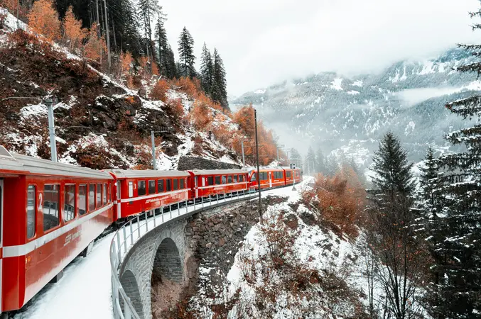 สวิตเซอร์แลนด์ รถไฟชมวิว ภูเขาหิมะ ทัวร์ยุโรป